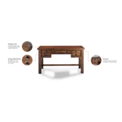 Tahoe Executive Writing Desk - Aged Maple - Home Styles -HOMCOM Sales Store GUEST 3d3dc797 b544 487f b3c3 451894579c0a