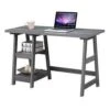 Designs2Go Trestle Desk With Shelves - Breighton Home -HOMCOM Sales Store GUEST 3db7d0de 6089 463c a0e9 b72c938c3cc8