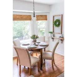 Set Of 2 Michele Dining Chair With Nailhead Trim - HomePop -HOMCOM Sales Store GUEST 3df78bec 4d67 454c bc70 52b27ed4bf77