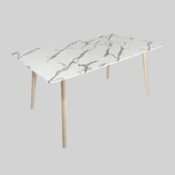 Georgetowne Modern Rectangle Dining Table - Christopher Knight Home -HOMCOM Sales Store GUEST 40b0737d 1fcc 4b84 a76d b55eac236930