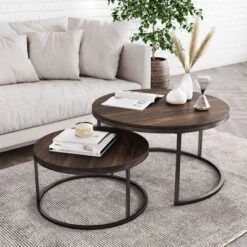 32" Stella Wood Nesting Coffee Table Set - Nathan James 12 32" Stella Wood Nesting Coffee Table Set - Nathan James -HOMCOM Sales Store GUEST 41a9b66f fa88 4182 85d1 96b49efe6ebf