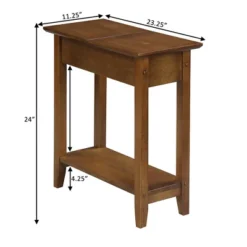 American Heritage Flip Top End Table - Johar Furniture -HOMCOM Sales Store GUEST 469868dd a1e8 4ac1 8ac2 ee35b108c7d2