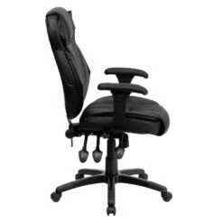 Emma And Oliver High Back Black LeatherSoft Multifunction Ergonomic Office Chair, Lumbar Knob -HOMCOM Sales Store GUEST 47b04eea cc90 4a55 8487 28cc443be12a