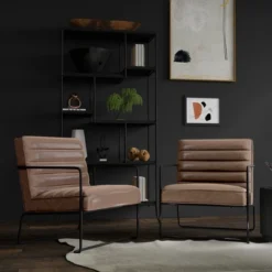 ELuxury Horizontal Channel Living Room Chair -HOMCOM Sales Store GUEST 481d16e6 0b68 40d3 9bae b8a1ee4cb44b