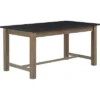 Elmhurst Dining Table Black And Weathered Gray - Finch -HOMCOM Sales Store GUEST 48af8fb0 c8f2 4af0 a67d 8c98a45a079b