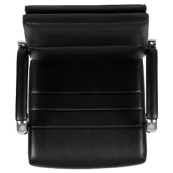 Flash Furniture Mid-Back LeatherSoft Contemporary Panel Executive Swivel Office Chair -HOMCOM Sales Store GUEST 4b0d6403 e2ad 4379 8830 3030e81a4667