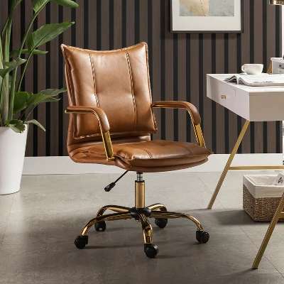 Patrizia Tufted Ergonomic Task 0ffice Chair High Back Executive Swivel Chair For Living Room And Office Room| ARTFUL LIVING DESIGN 16 Patrizia Tufted Ergonomic Task 0ffice Chair High Back Executive Swivel Chair For Living Room And Office Room| ARTFUL LIVING DESIGN - Image 14