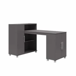 Cabell Hobby And Craft Desk With Storage Cabinet - Room & Joy -HOMCOM Sales Store GUEST 51230196 b535 4e3c 829e 9d648a7b16f4