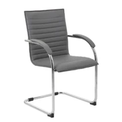 Set Of 2 Vinyl Side Chair - Boss Office Products -HOMCOM Sales Store GUEST 522c326b b719 42be 8761 c84640e10fba