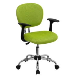 Emma And Oliver Mid-Back Mesh Padded Swivel Task Office Chair With Chrome Base And Arms 34 Emma And Oliver Mid-Back Mesh Padded Swivel Task Office Chair With Chrome Base And Arms -HOMCOM Sales Store GUEST 531d7361 edcf 484b bf74 a9783bc2e069