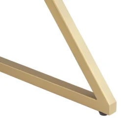 Kensington Hill Modern Gold Square Nesting Tables Set Of 3 19" Wide White Marble Tabletop For Living Room Bedroom Bedside Entryway -HOMCOM Sales Store GUEST 53c12ea2 d069 4dd9 969e c3061fb8a1c5