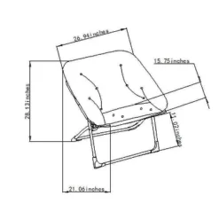 Folding Dish Kids’ Chair - Pillowfort™ 14 Folding Dish Kids’ Chair - Pillowfort™ -HOMCOM Sales Store GUEST 53cafdeb cd12 4604 8d7b b3a6678386a0
