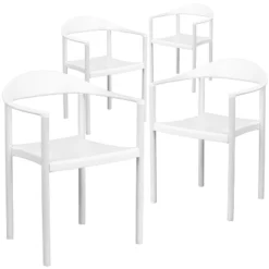 Flash Furniture 4 Pack HERCULES Series 1000 Lb. Capacity Plastic Cafe Stack Chair -HOMCOM Sales Store GUEST 54ef2fbf 741d 41c2 bf55 0bfbe34e2017