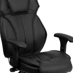 Emma And Oliver High Back Black LeatherSoft Multifunction Ergonomic Office Chair, Lumbar Knob -HOMCOM Sales Store GUEST 565a8069 9576 4da2 b7a5 ec672e8735e9