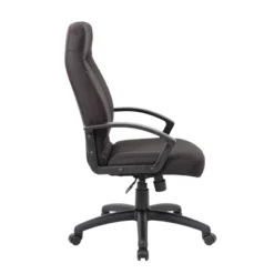 Mid Back Fabric Managers Chair Black - Boss Office Products -HOMCOM Sales Store GUEST 578f2353 b174 4cce aeeb 5869986980da