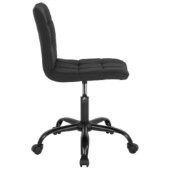 Flash Furniture Sorrento Home And Office Armless Task Office Chair With Tufted Back/Seat -HOMCOM Sales Store GUEST 5ace3c67 7d59 475f 9f7f 8944c3e25fbd