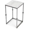 Berlin Solid Marble Side Table White - Finch -HOMCOM Sales Store GUEST 5c78c8b5 5b45 4f68 9530 63fd650a4acd