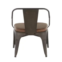 Set Of 2 Oregon Industrial Dining Chairs Antiqued Espresso - LumiSource -HOMCOM Sales Store GUEST 5d1ea21d f5af 449c ab1d 919ed2d92f11