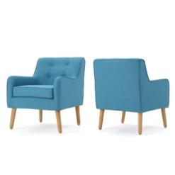 Set Of 2 Felicity Mid-Century Armchairs - Christopher Knight Home -HOMCOM Sales Store GUEST 5d953c6e 2144 41e1 8c19 f84e5c510b83