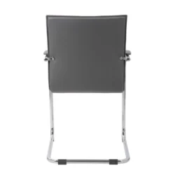 Set Of 2 Vinyl Side Chair - Boss Office Products -HOMCOM Sales Store GUEST 5dcc700d 7c9e 4a44 b488 eeeba709455c