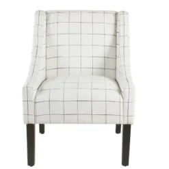 Modern Swoop Accent Armchair - HomePop -HOMCOM Sales Store GUEST 5deda81a f664 464e 82c1 1ff3150792a3
