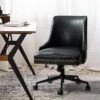 Xavier Faux Leather Office Task Chair With Nailhead | Karat Home -HOMCOM Sales Store GUEST 5e3a4f87 4ff0 42fa 941a def07c10fd4b