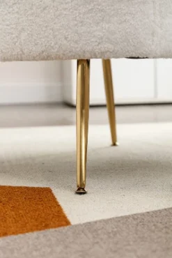 Armchair Accent Tub Barrel Chair With Gold Metal Legs-ModernLuxe 21 Armchair Accent Tub Barrel Chair With Gold Metal Legs-ModernLuxe -HOMCOM Sales Store GUEST 5e62da8f 4ab8 4a38 a1ab ac66bccade2b