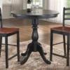 36" Salem Round Pedestal Bar Table - Carolina Chair & Table -HOMCOM Sales Store GUEST 62011f52 7ed7 454b 9536 cf1195b73337