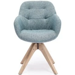 Upholstered Swivel Dining Armchair - Kinwell -HOMCOM Sales Store GUEST 63576c39 3991 4fbf 9fc3 6efce3abcef6