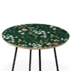 Round Emanuela Carratoni Meadow Flowers Theme Side Table - Deny Designs -HOMCOM Sales Store GUEST 63cf64af 046a 4a96 a79e b385a8eda4fb