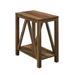 Taylen A Frame Farmhouse Open Storage Side Table - Saracina Home 15 Taylen A Frame Farmhouse Open Storage Side Table - Saracina Home -HOMCOM Sales Store GUEST 66db052e a2e0 4050 96f6 499d622071f8