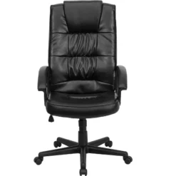 Emma And Oliver High Back Black LeatherSoft Soft Ripple Executive Swivel Office Chair - Arms -HOMCOM Sales Store GUEST 676517c4 1d50 4a1b 8784 d733a8c9ef3c