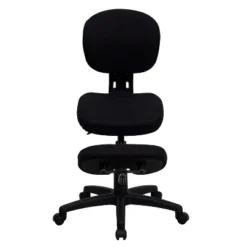 Emma And Oliver Mobile Ergonomic Kneeling Posture Task Office Chair In Black Fabric -HOMCOM Sales Store GUEST 67e4ecbd 3d08 4d76 8e91 a3ad84a22d09