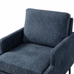 Leandes Mid-century Armchair With Tapered Metal Legs For Living Room And Bedroom | KARAT HOME -HOMCOM Sales Store GUEST 69f0b7bc 2e11 4183 ad0e 8aef6d5d883c