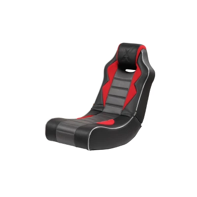 Flash Neo Fiber LED Wired Audio Floor Rocker Gaming Chair Red/Black - X Rocker 12 Flash Neo Fiber LED Wired Audio Floor Rocker Gaming Chair Red/Black - X Rocker - Image 10