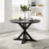 Hayden Round Dining Table Slate - Crosley -HOMCOM Sales Store GUEST 6a3328d1 3daa 4b08 9145 8d183dd0026a