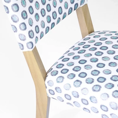 Set Of 2 Open Back Dining Chairs - HomePop 7 Set Of 2 Open Back Dining Chairs - HomePop - Image 5