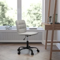 Flash Furniture Sorrento Home And Office Armless Task Office Chair With Tufted Back/Seat -HOMCOM Sales Store GUEST 6f50acd7 69af 4aef a2ea 0e9a84a37f38