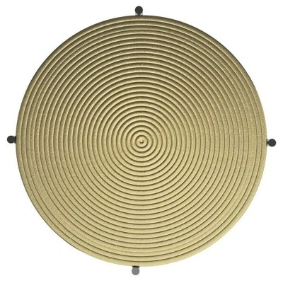 Medford Side Table Gold/Brass - WyndenHall 4 Medford Side Table Gold/Brass - WyndenHall - Image 2