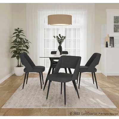 Valencia Steel/Polyester Dining Chair - LumiSource 13 Valencia Steel/Polyester Dining Chair - LumiSource - Image 11