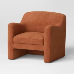 Maldone Curved Upholstered Accent Chair - Threshold™ -HOMCOM Sales Store GUEST 6fe983be 645e 433d 85ab 723bf912e388