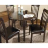 Hammis Round Drop Leaf Dining Table Wood/Dark Brown - Signature Design By Ashley 1 Hammis Round Drop Leaf Dining Table Wood/Dark Brown - Signature Design By Ashley -HOMCOM Sales Store GUEST 7124d9c1 adef 4c4c a87c e40d20938287