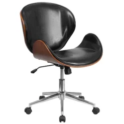 Flash Furniture Mid-Back Wood Conference Office Chair With LeatherSoft Seat 22 Flash Furniture Mid-Back Wood Conference Office Chair With LeatherSoft Seat -HOMCOM Sales Store GUEST 7275baee f6cf 4462 b1e5 ad07377e5387