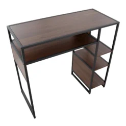 43" Display Rectangle Wood Bar Height Table - Lumisource -HOMCOM Sales Store GUEST 7292f2b6 8328 4b60 bc42 300e5bb0023b