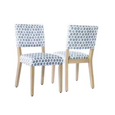 Set Of 2 Open Back Dining Chairs - HomePop 13 Set Of 2 Open Back Dining Chairs - HomePop - Image 11