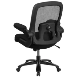 Flash Furniture HERCULES Series Big & Tall 500 Lb. Rated Mesh Executive Swivel Ergonomic Office Chair With Adjustable Lumbar -HOMCOM Sales Store GUEST 78352503 fcb8 46ec b5d4 ab404667d21f