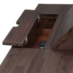 60" Garret Desk Distressed Brown - WyndenHall -HOMCOM Sales Store GUEST 7884ba53 bcce 40c0 a270 3c0e5f0cc45b