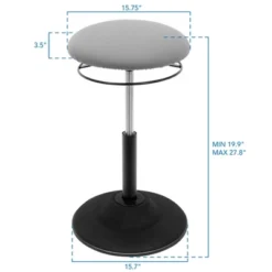 Mount-It! Height Adjustable Ergonomic Standing Desk Stool With Padded Seat & Non-Slip Rubber Base 15 Mount-It! Height Adjustable Ergonomic Standing Desk Stool With Padded Seat & Non-Slip Rubber Base -HOMCOM Sales Store GUEST 78962481 8aee 45b0 bfc7 dc418a95760d