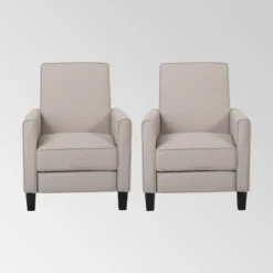 Set Of 2 Darvis Contemporary Recliners - Christopher Knight Home -HOMCOM Sales Store GUEST 78b018ac 4fa3 427d 935d 5a326a3b2dc1