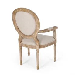 Set Of 4 Judith French Country Wood Upholstered Dining Chairs - Christopher Knight Home -HOMCOM Sales Store GUEST 7939adda e59b 40e2 b147 c00749ad4dc4